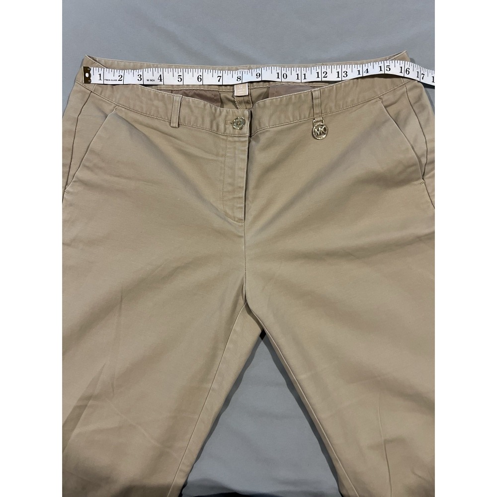 Michael Kors Women's Khaki Pants Size 12 - Picture 3 of 11